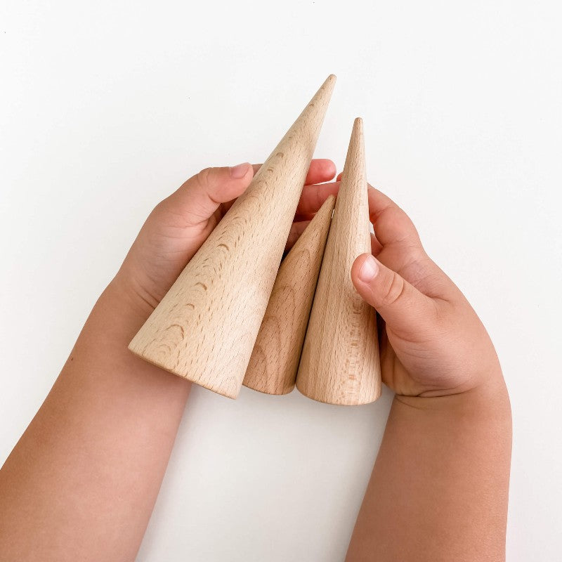 Epic kits explore play imagine create. Small world play, sensory play. Toddler play ideas. Natural eco-friendly play ideas. Sensory play ideas. Wooden toys. Wooden scoop. Fine motor skills. Wooden tongs. Wooden Stones. Wooden trees. Wooden Box.