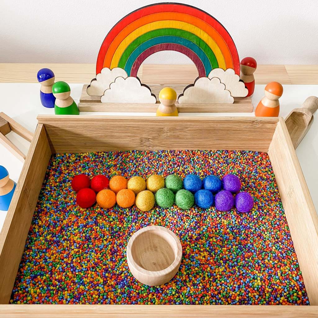 Epic kits explore play imagine create. Tactile sensory base. Small world play, sensory play. Toddler play ideas. Natural eco-friendly play ideas. Sensory play kits. Sensory play ideas. Rainbow colour sensory play.